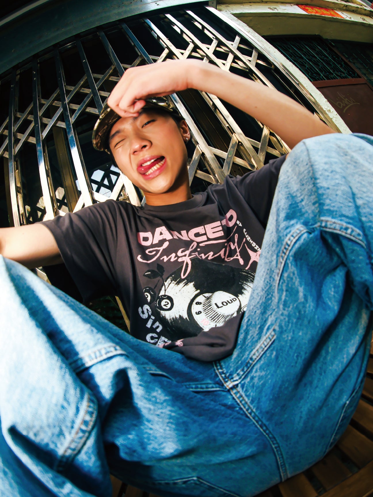 DANCE TO INFINITY T-SHIRT (CHARCOAL)